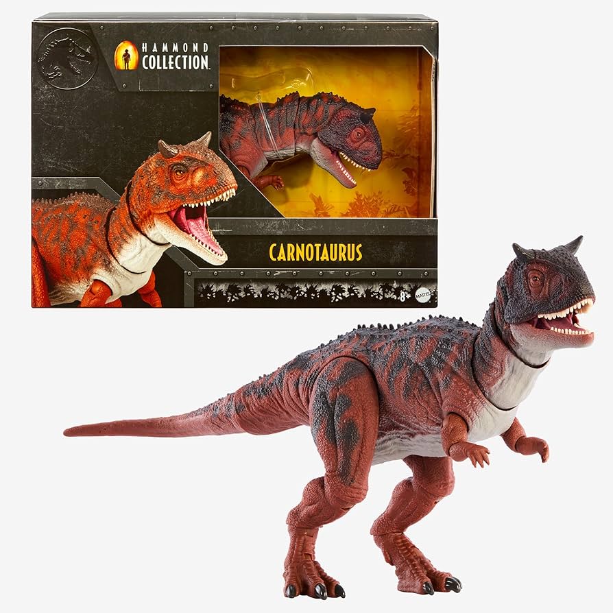 Hammond Collection Carnotaurus フィギュア Amazon.com: Mattel Jurassic World Fallen Kingdom Hammond